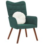 Vidaxl chaise de relaxation vert foncé velours chaise chaise de salon fauteuil relax chaise longue siège ... Vidaxl chaise de relaxation vert foncé velours chaise chaise de salon fauteuil relax chaise longue siège ...