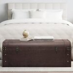 Vidaxl coffre à trésors avec loquets marron foncé contreplaqué boîte à trésors coffre à jouets boîte ... Vidaxl coffre à trésors avec loquets marron foncé contreplaqué boîte à trésors coffre à jouets boîte ...