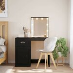 Vidaxl coiffeuse avec lumières led table de maquillage avec miroir et tiroir table cosmétique avec compartimen ... Vidaxl coiffeuse avec lumières led table de maquillage avec miroir et tiroir table cosmétique avec compartimen ...