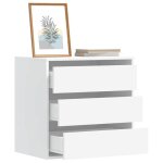 Vidaxl commode dangle blanc 60x41x58 cm bois dingénierie commode à tiroirs classeur armoire à tiroirs ... Vidaxl commode dangle blanc 60x41x58 cm bois dingénierie commode à tiroirs classeur armoire à tiroirs ...
