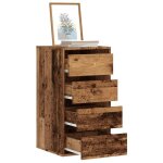 Vidaxl commode dangle vieux bois 40x41x76 cm bois dingénierie commode à tiroirs classeur armoire à tiroirs ... Vidaxl commode dangle vieux bois 40x41x76 cm bois dingénierie commode à tiroirs classeur armoire à tiroirs ...