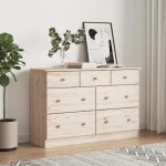 Vidaxl commode buffet avec tiroir armoire latrale meuble de rangement salon chambre  coucher intrieur ...