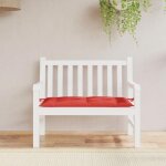Vidaxl coussin de banc de jardin rev�tement de banc avec cordes coussin dext�rieur imperm�able terrasse ...