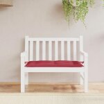 Vidaxl coussin de banc de jardin rev�tement de banc avec cordes coussin dext�rieur imperm�able terrasse ...