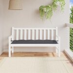 Vidaxl coussin de banc de jardin revtement de banc avec jeux de cordes coussin dextrieur impermable ...