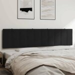 Vidaxl coussin de tte de lit oreiller de tte de lit avec bandes auto - agrippantes coussin rembourr ...
