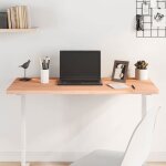 Vidaxl dessus de bureau 100x50x25 cm bois massif de htre 356084