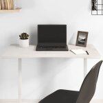 Vidaxl dessus de bureau blanc 80x40x25 cm bois massif de pin 824426