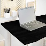 Vidaxl dessus de bureau marron fonc bois chne massif rectangulaire plan de travail de cuisine plan ...