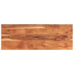 Vidaxl dessus de table 160x50x25cm rectangulaire bois massif dacacia dessus de table en bois dessus de ...