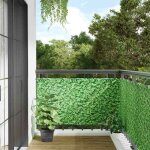 Vidaxl Écran dintimité de balcon aspect de plante vert 600x90 cm pvc rouleau de clôture bande de clôture ... Vidaxl Écran dintimité de balcon aspect de plante vert 600x90 cm pvc rouleau de clôture bande de clôture ...