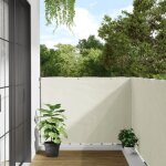 Vidaxl cran dintimit de balcon brise - vue de balcon avec corde clture dintimit protection terrasse ...
