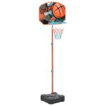 Vidaxl ensemble de basket portable rglable sport panier de basket et ballon de basket ensemble de jeu ...