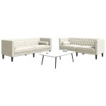 Vidaxl ensemble de canapé chesterfield et traversins 2pcs velours, canapé, siège de canapé, canapé relax, ... Vidaxl ensemble de canapé chesterfield et traversins 2pcs velours, canapé, siège de canapé, canapé relax, ...