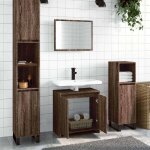 Vidaxl ensemble de meubles de salle de bain 2 pcs chêne marron, armoire de salle de bain, armoire de ... Vidaxl ensemble de meubles de salle de bain 2 pcs chêne marron, armoire de salle de bain, armoire de ...