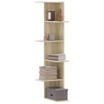 Vidaxl tagre dangle murale chne sonoma bois dingnierie tagre dangle tagre suspendue tagre murale ...