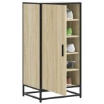 Vidaxl tagre  chaussures chne sonoma 48x38x975 cm bois ingnierie 849200