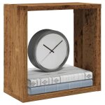Vidaxl Étagères cube murales 4 pcs vieux bois 30x15x30 cm stockage en forme de cube organisateur en forme ... Vidaxl Étagères cube murales 4 pcs vieux bois 30x15x30 cm stockage en forme de cube organisateur en forme ...