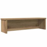 Vidaxl tagre de cuisine empilable chne artisanal 50x15x16 cm tagre de rangement de cuisine organiseur ...