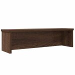 Vidaxl tagre de cuisine empilable chne marron 50x15x16 cm tagre de rangement de cuisine organiseur ...
