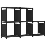 Vidaxl etagre daffichage 5 cubes bibliothque etagre de rangement organisateur support de rangement ...