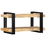 Vidaxl Étagère murale 70x33x35 cm bois de manguier massif brut étagère flottante étagère murale dexposition ... Vidaxl Étagère murale 70x33x35 cm bois de manguier massif brut étagère flottante étagère murale dexposition ...
