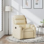 Vidaxl fauteuil inclinable chaise de relaxation avec repose - pieds sige avec dossier et accoudoirs ...