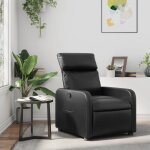 Vidaxl fauteuil inclinable chaise avec repose - pieds si�ge avec dossier et accoudoirs meuble de salle ...