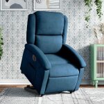 Vidaxl fauteuil inclinable lectrique chaise de relaxation avec dossier et repose - pied rglables sige ...
