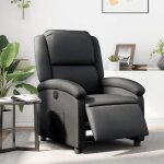 Vidaxl fauteuil inclinable �lectrique chaise de relaxation avec dossier et repose - pied r�glables si�ge ...