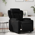 Vidaxl fauteuil inclinable �lectrique chaise de relaxation avec dossier et repose - pied r�glables si�ge ...