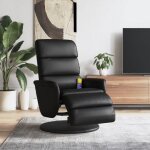 Vidaxl fauteuil inclinable de massage repose - pied chaise de relaxation avec dossier siège avec accoudoirs ... Vidaxl fauteuil inclinable de massage repose - pied chaise de relaxation avec dossier siège avec accoudoirs ...