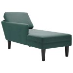 Vidaxl fauteuil long et coussin et accoudoir droit vert foncé velours fauteuil fauteuil de détente fauteuil ... Vidaxl fauteuil long et coussin et accoudoir droit vert foncé velours fauteuil fauteuil de détente fauteuil ...