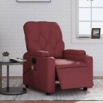 Vidaxl fauteuil de massage inclinable Électrique chaise de relaxation avec dossier et repose - pied réglables ... Vidaxl fauteuil de massage inclinable Électrique chaise de relaxation avec dossier et repose - pied réglables ...