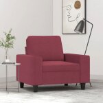 Vidaxl fauteuil si�ge avec coussin chaise de relaxation avec dossier et accoudoirs meuble de salon salle ...