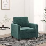 Vidaxl fauteuil chaise de relaxation avec dossier et repose - pied si�ge inclinable fauteuil tv de salon ...