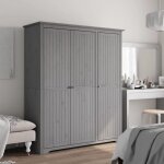 Vidaxl garde - robe armoire  vtements placard de vtements meuble de rangement organisateur de chambre ...