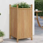 Vidaxl jardinière 40x40x80 cm bambou lit surélevé pot de fleurs pot de fleurs bac à fleurs pot de jardin ... Vidaxl jardinière 40x40x80 cm bambou lit surélevé pot de fleurs pot de fleurs bac à fleurs pot de jardin ...