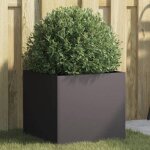 Vidaxl jardini�re bac � fleurs pot de plantes bo�te � fleurs jardini�re sur�lev�e de jardin patio terrasse ...