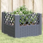 Vidaxl jardinière avec piquets bac à fleurs pot à plantes boîte à fleurs jardin terrasse patio extérieur ... Vidaxl jardinière avec piquets bac à fleurs pot à plantes boîte à fleurs jardin terrasse patio extérieur ...