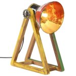 Vidaxl lampe de bureau 25 w multicolore 30x17x40 cm e27 lampe lumi�re lampe industrielle lampe de table ...