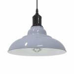 Vidaxl lampe suspendue réglable hauteur e27 gris brillant Ø 31cm métal éclairage suspendu éclairage suspendu ... Vidaxl lampe suspendue réglable hauteur e27 gris brillant Ø 31cm métal éclairage suspendu éclairage suspendu ...