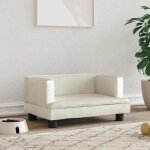 Vidaxl lit pour chien canap� pour animaux de compagnie avec cadre en bois panier pour chiots maison int�rieur ...