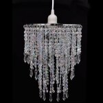 Vidaxl lustre suspendu en cristal 22, 5 x 30, 5 cm