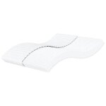 Vidaxl matelas en mousse blanc 200x220 cm duret� h2 h3 matelas de lit matelas de lit de jour matelas ...