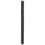 Vidaxl membrane anti - mauvaises herbes noir 15x10 m pp tissu anti - mauvaises herbes membrane de contr�le ...