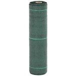 Vidaxl membrane anti - mauvaises herbes vert 05x25 m pp tissu anti - mauvaises herbes membrane de contr�le ...