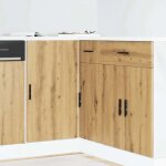 Vidaxl meuble bas de cuisine chêne artisanal bois dingénierie meuble bas de cuisine meuble bas à tiroir ... Vidaxl meuble bas de cuisine chêne artisanal bois dingénierie meuble bas de cuisine meuble bas à tiroir ...