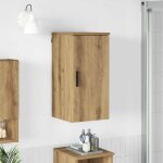 Vidaxl meuble de salle de bain mural ch�ne artisanal 2 portes 30 x 315 x 61 cm