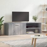 Vidaxl meuble tv armoire de tlvision avec tagres et porte meuble tl avec rangement salle de sjour ...